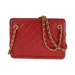 Chanel Vintage Matelasse Fringe Shoulder Bag